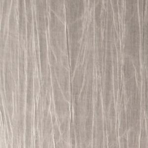 Grijsbeige Arte Pyxis 38011A behang met een subtiele, geplooide textuur en verticale lijnen.