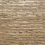 Beige Arte Raphia behang met horizontale structuur en natuurlijke vezeltextuur.