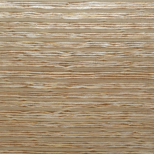 Beige Arte Raphia behang met horizontale structuur en natuurlijke vezeltextuur.
