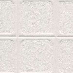 Structuur van het Arte-Terra Arcilla 23930 behang met reliëf in vierkante patronen.