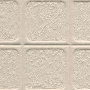 Structuur van het Arte-Terra Arcilla 23931 behang met reliëf vierkanten in een aardetint.