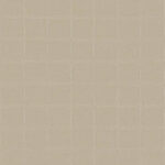 Beige behang met een subtiel vierkant patroon uit de Arte Textura Alma-collectie.
