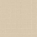 Beige behang met een subtiel reliëfpatroon van vierkante tegels uit de Arte Textura Alma-collectie.