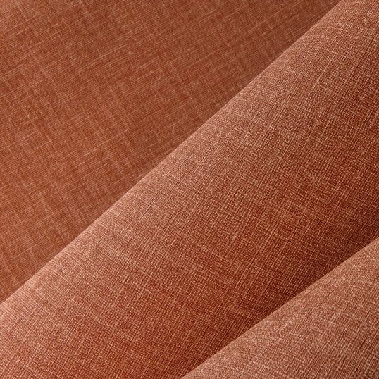 Textiel met een fijne linnenstructuur in de kleur ginger uit de Arte Textura Gioco collectie.