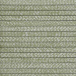 Groen Arte Twill behang met een diagonaal geweven patroon en horizontale stroken.