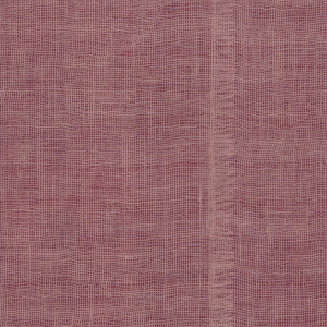 Roze Arte Uno behang met een linnenachtige textuur en subtiele verticale naad.