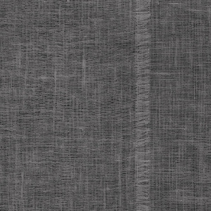 Donkergrijs Arte Uno behang met een geweven linnenstructuur.