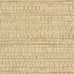 Beige Arte-behang Ajoura 48072 met een geweven textuurpatroon uit de Les Forêts-collectie.