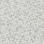 Textuur van Arte behang Atelier Mademoiselle Tweed AT-34 met een geweven zwart-wit patroon.