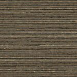 Close-up van Arte behang uit de Atelier Unlimited-collectie met een horizontaal gestreept patroon in aardetinten.