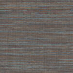 Detail van Arte behang Avalon Marsh 31504 met een geweven textuur in blauw- en bruintinten.