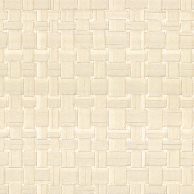 Beige Arte Avalon Weave 31576 behang met een fijn geweven patroon in rasterstructuur.