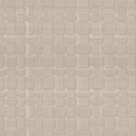 Beige Arte-behang Avalon Weave 31577 met een geweven patroon in rasterstructuur.