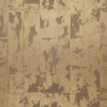 Goudkleurig Arte-behang uit de Boutique collectie met een verweerd patina-effect en abstracte textuur.