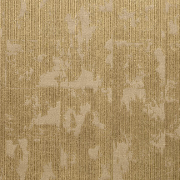 Goudbruin Arte-behang uit de Boutique-collectie met een glanzend patina-effect en abstracte textuur.