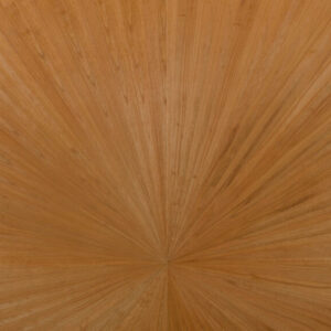Bruin Arte-behang uit de Boutique-collectie met een zonnestraalpatroon genaamd Sunburst 90511.