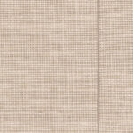 Lichtbeige wandbekleding met een geweven raffiastructuur uit de Arte Essentials Les Naturels Le Raphia Tissé collectie.