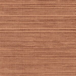Vlechtwerkstructuur van het Arte-behang Essentials Les Naturels Le Sisal 26709 in een warme koperachtige tint.