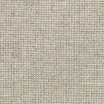 Grijsbeige Arte-behang uit de Essentials Les Nuances-collectie met een verfijnde textielstructuur, model Chanderi 91506.