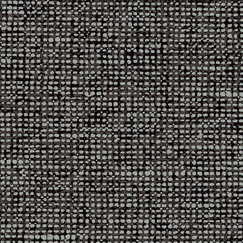 Donkergrijs Arte-behang uit de Essentials Les Nuances-collectie met een gestructureerd rasterpatroon in Chanderi 91508.