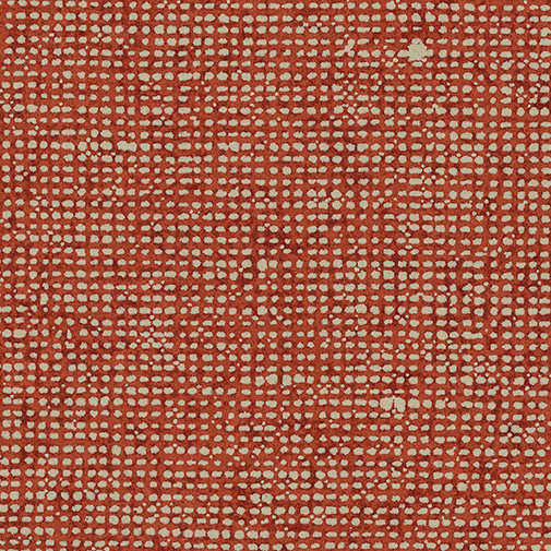 Rood Arte-behang uit de Essentials Les Nuances-collectie met een linnenachtig rasterpatroon in Chanderi 91509.