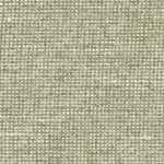 Textuur van Arte-behang Essentials Les Nuances Chanderi 91511 met een geweven linnenlook in zachtgroene tint.