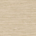 Beige muur met een fijn, horizontaal geweven structuur uit de Arte Essentials Les Naturels La Prairie 26722 behangcollectie.