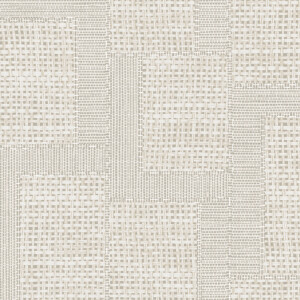 Beige Arte-behang uit de Essentials Totem collectie met een geweven Esparto Africano-patroon.