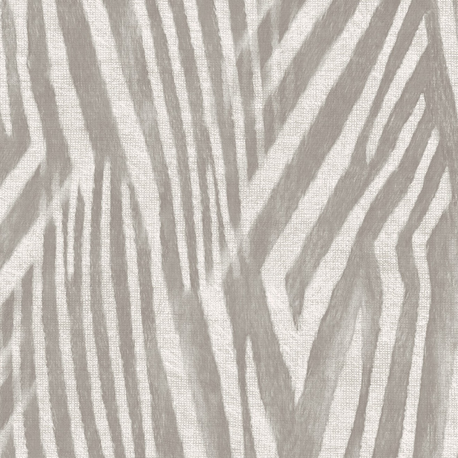 Grijs Arte-behang uit de Essentials Travellers-collectie met zebra-achtig Damara 11120 patroon.