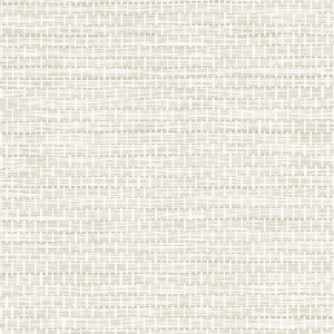 Lichtgekleurd Arte behang uit de Essentials Palette collectie met een geweven textuurpatroon, model Le Papier Tissé 60502B.