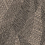 Grafisch patroon van het Arte-behang Essentials Tangram Bounty 24026 met abstracte geometrische vormen en fijne textuur in beige en zwart.