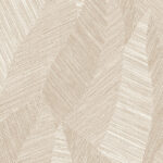 Beige Arte behang uit de Essentials Tangram collectie met een abstract geometrisch patroon in reliëf.