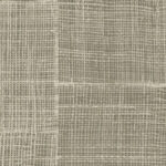 Beige-bruin Arte behang uit de Essentials Totem Rabane collectie met een geweven rasterpatroon.