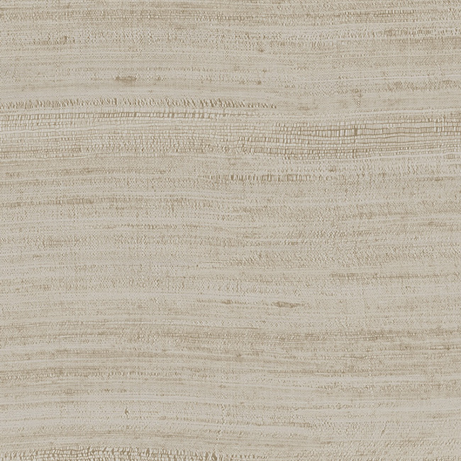 Beige Arte-behang uit de Expedition Eri 72052 collectie met een fijn geweven textuur en horizontale lijnen.