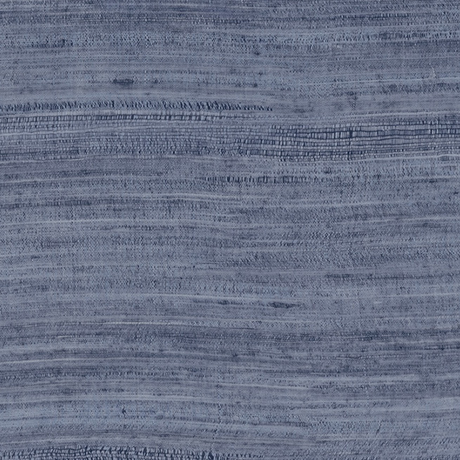 Blauwgrijs Arte-behang uit de Expedition Tasar collectie met een geweven textuurpatroon.