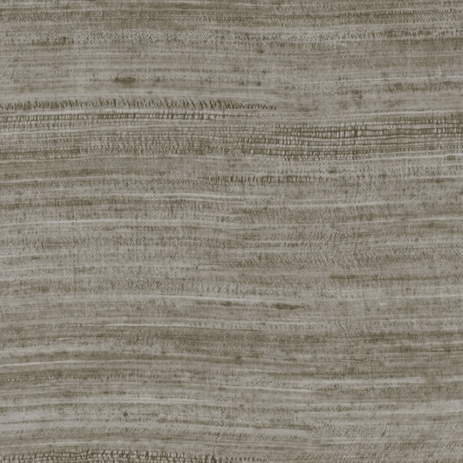 Grijzig-bruin Arte-behang uit de Expedition Tasar-collectie met een horizontale, geweven textuur.