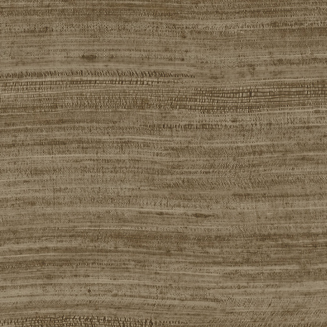 Bruin Arte Expedition Tasar 72037 behang met een subtiele textuur en horizontale lijnen in zijde-look.