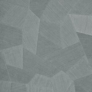 Grijsblauw Arte-behang uit de Focus Facet 26540 collectie met geometrisch patroon van fijne lijnen en textuur.