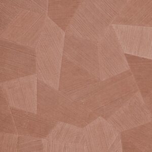 Roze Arte-behang Focus Facet 26542 met geometrisch lijnpatroon in reliëf.