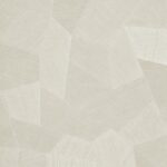 Lichtbeige Arte Focus Facet 26543 behang met geometrisch patroon en fijne textuurlijnen.