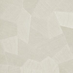 Lichtbeige Arte Focus Facet 26543 behang met geometrisch patroon en fijne textuurlijnen.