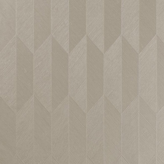 Beige Arte-behang uit de Focus Symbol collectie met een geometrisch patroon van reliëfvormige ruitfiguren.