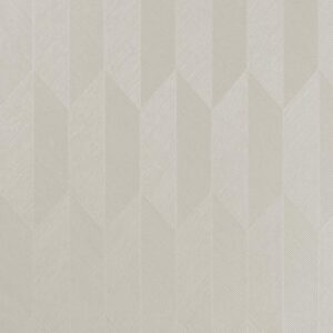 Lichtbeige Arte behang uit de Focus Symbol collectie met een geometrisch patroon van schuine lijnen en vlakken.