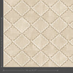 Beige Arte-baheng met Janela-patroon van ruitvormige blokken en reliëfstructuur.
