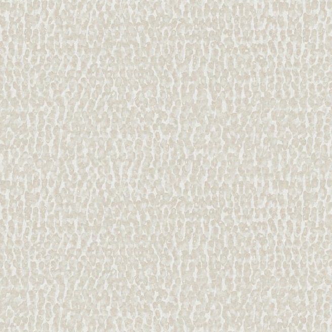 Lichtbeige Arte-behang Joy41 Join the Dots met een subtiel patroon van kleine, golvende stippen.