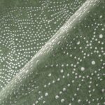 Groen Arte Kharga Gobi 74032 behang met een glinsterend, stipvormig patroon in reliëf.