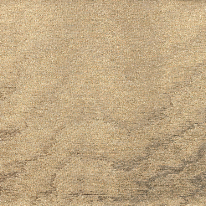 Luxe goudkleurig Arte Kharga Moiré behang met subtiel glinsterend textuurpatroon.
