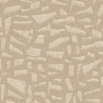 Beige Arte-behang Lanai Kona 81561 met abstract patroon van licht reliëfstrepen.