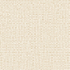Beige Arte behang uit de Lanai-collectie met een geweven rietstructuur in het patroon Puna 81542.