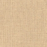 Beige textuurbehang met geweven linnenlook uit de Arte Gitane collectie, type Nongo 49511.